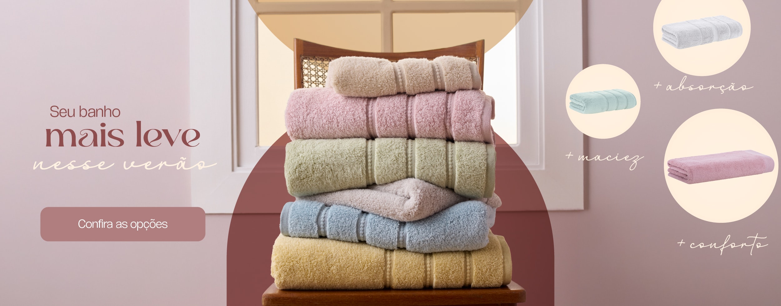 Toalhas de Banho macias
