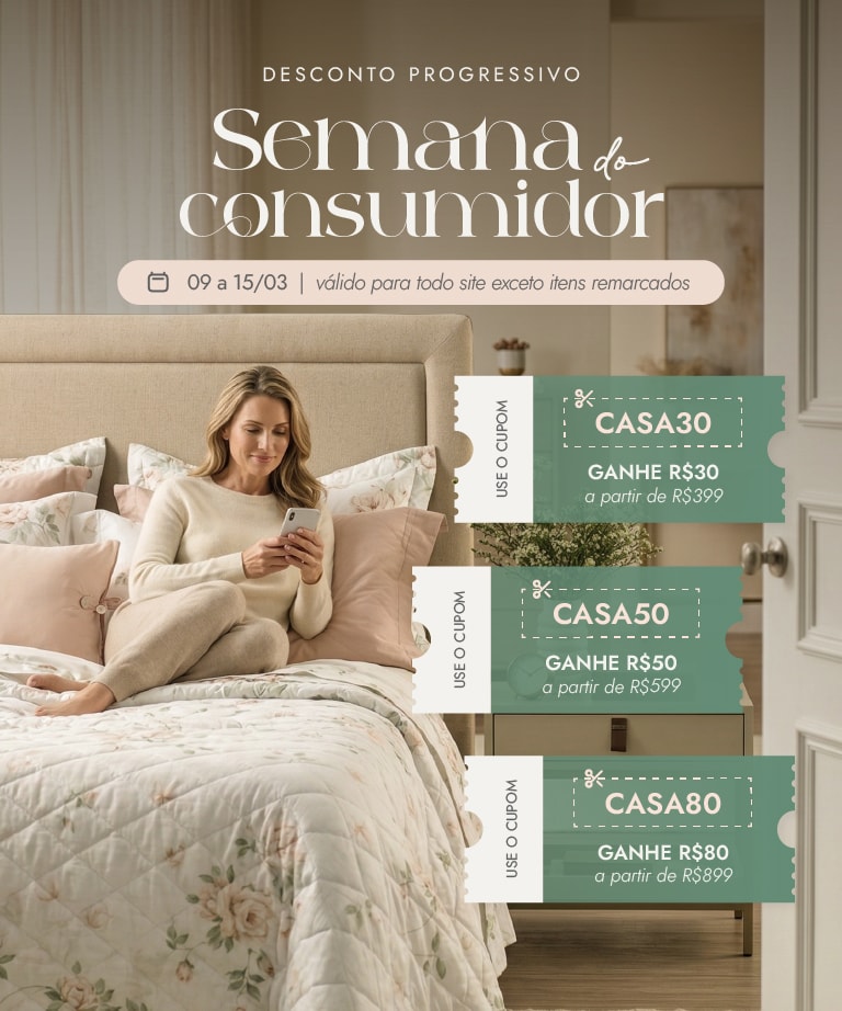 Semana do Consumidor: Descontos Progressivos 