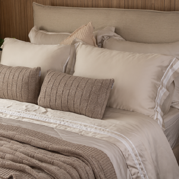 Cama com cara de Outono!