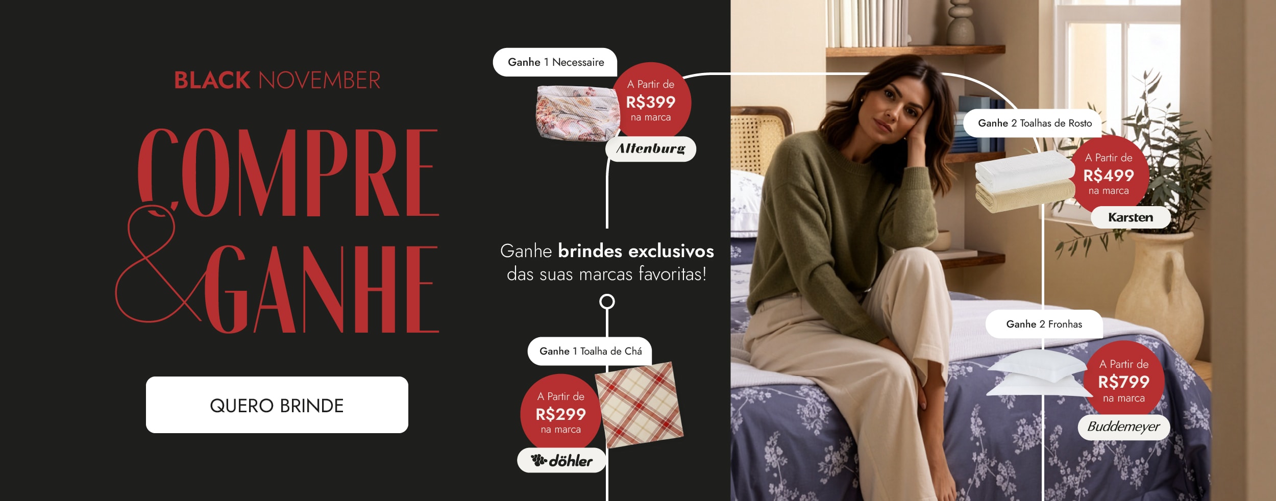 Black November | Compre e Ganhe