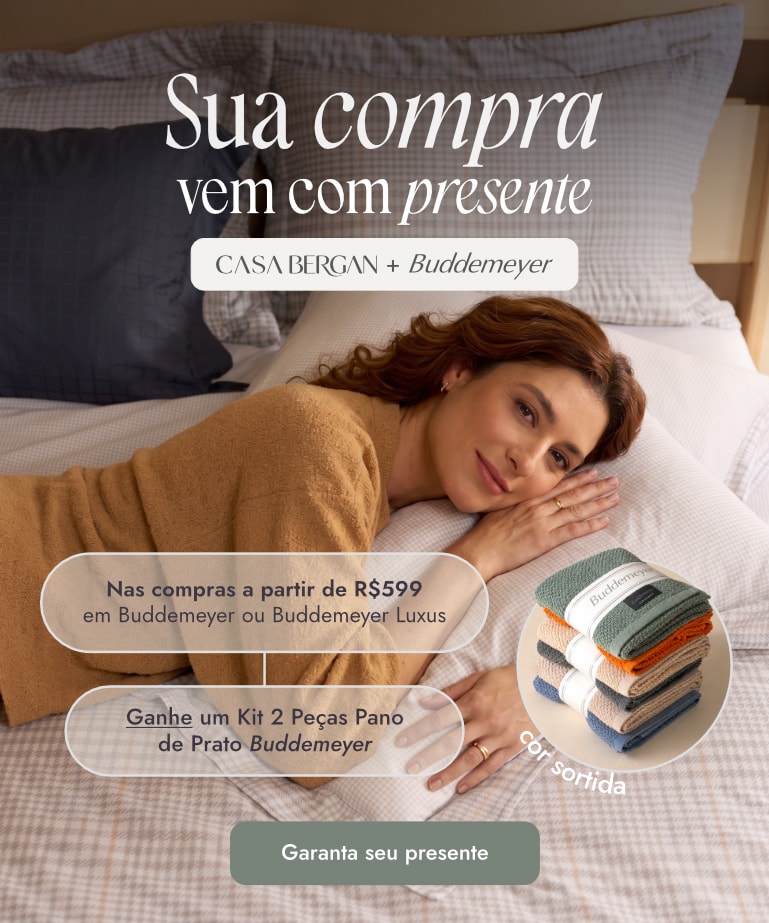 Compre R$599 em Buddemeyer Ganhe Kit Pano de Copa