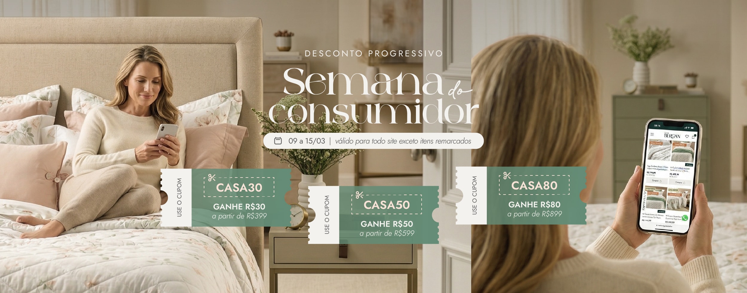 Semana do Consumidor: Descontos Progressivos 