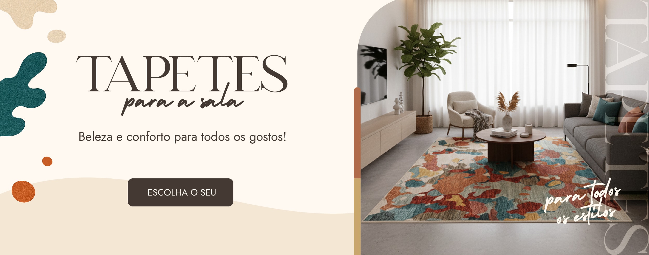 Lançamento: Tapetes para Sala