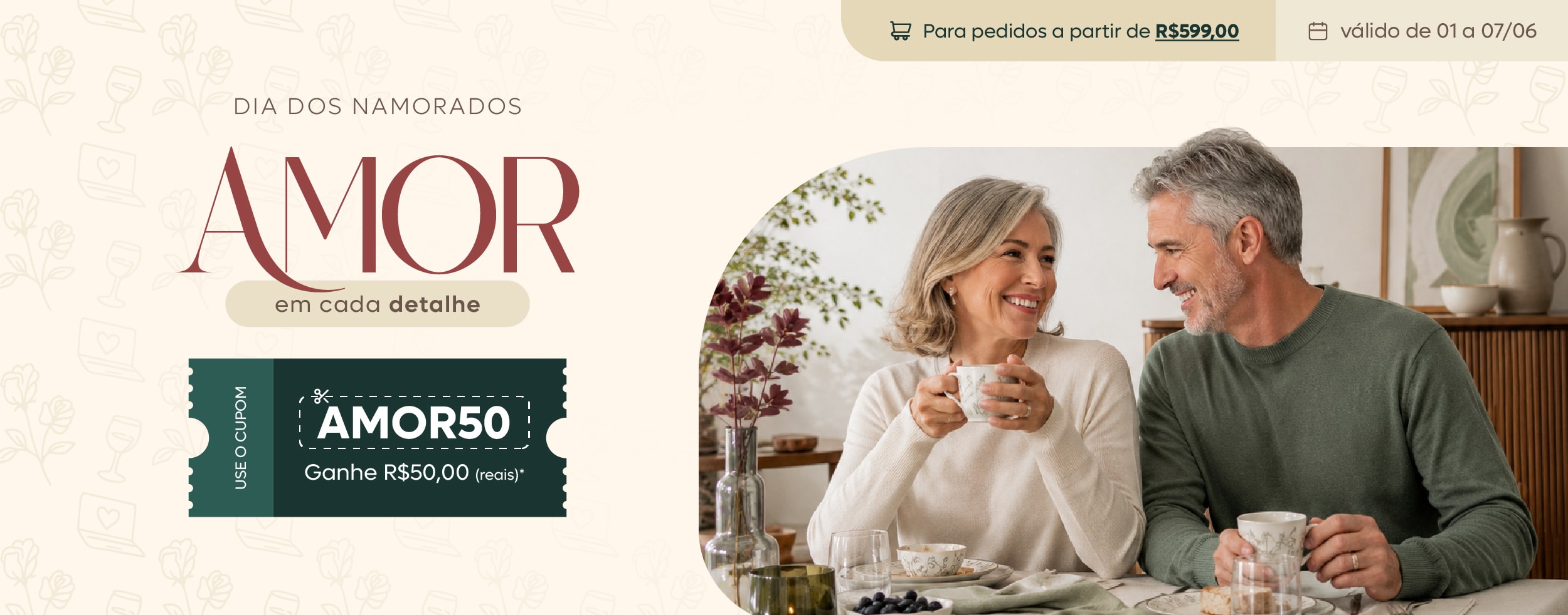 Dia dos Namorados com Casa Bergan