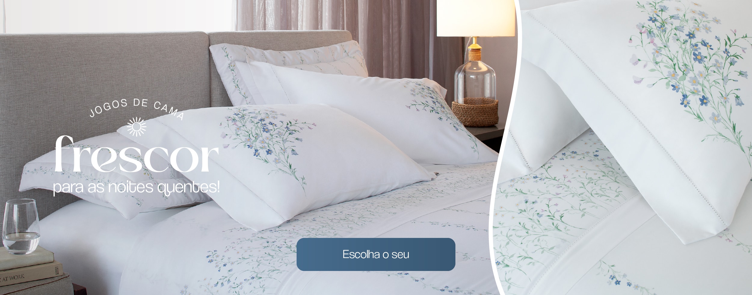 Jogos de Cama Frescos para o verão