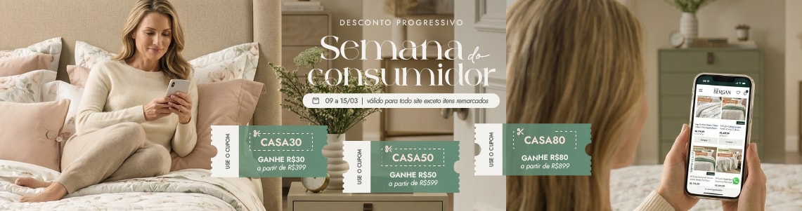 Semana do Consumidor: Descontos Progressivos
