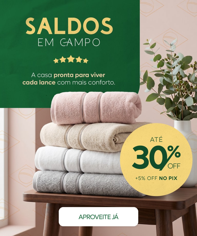 Seleção Especial com até 30% de desconto