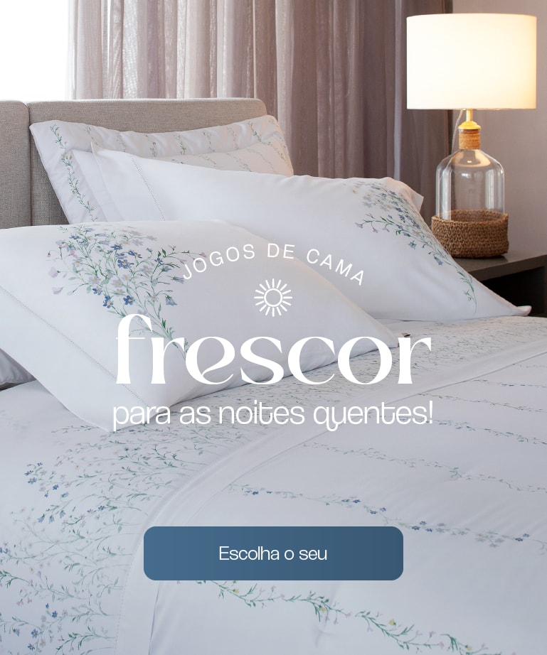 Jogos de Cama Frescos para o verão