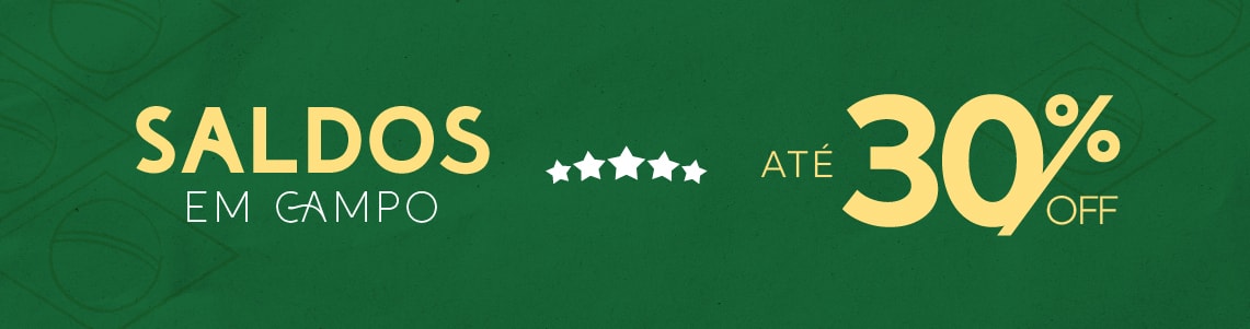 Seleção Especial com até 30% de desconto