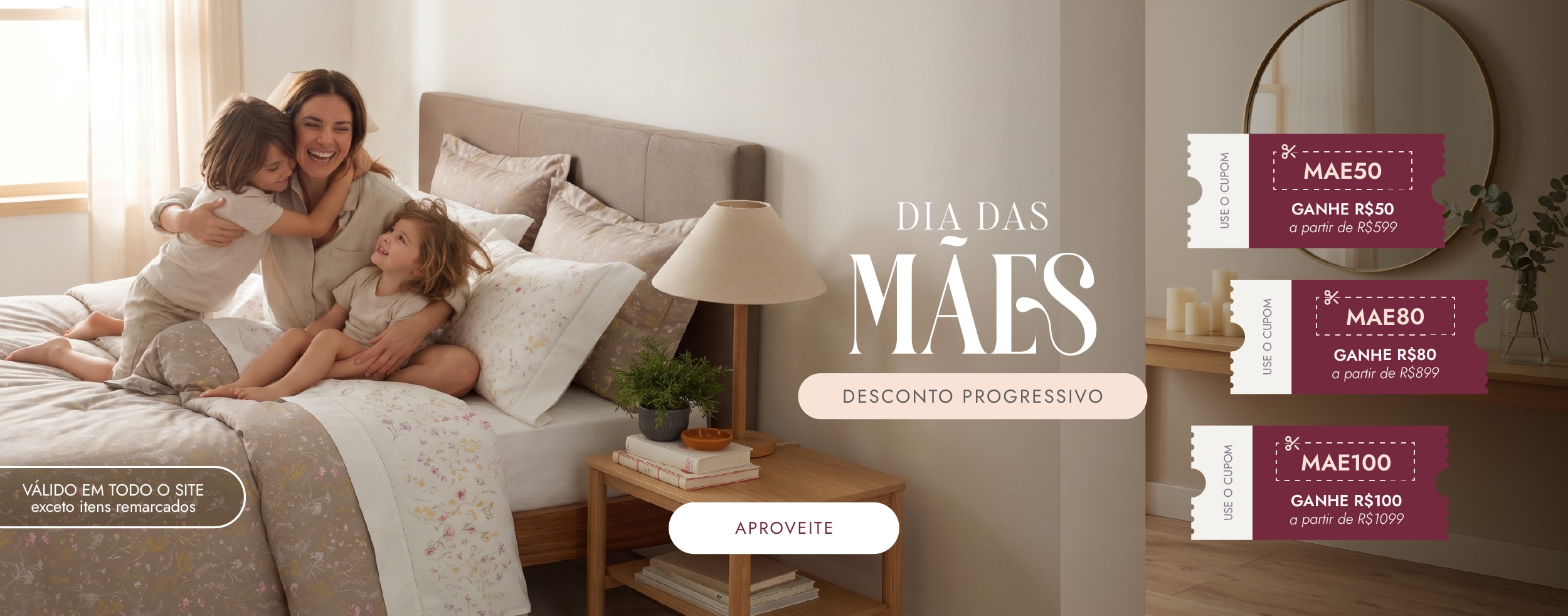 Dia das Mães Casa Bergan