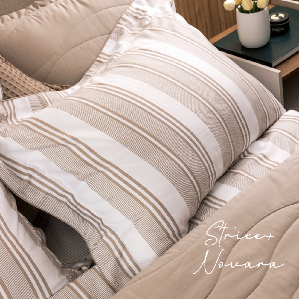 Cama de Revista Trussardi Strice + Colcha Novara