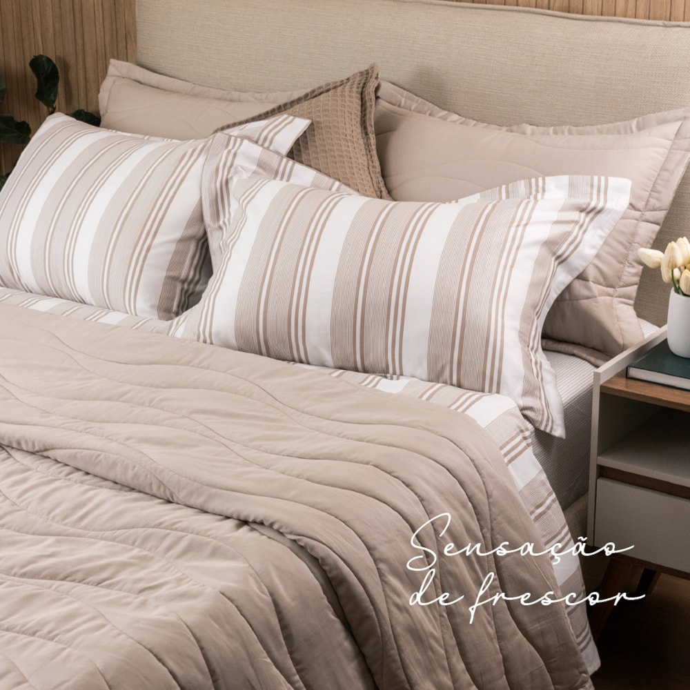 Cama de Revista Trussardi Strice + Colcha Novara