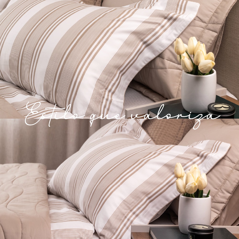 Cama de Revista Trussardi Strice + Colcha Novara