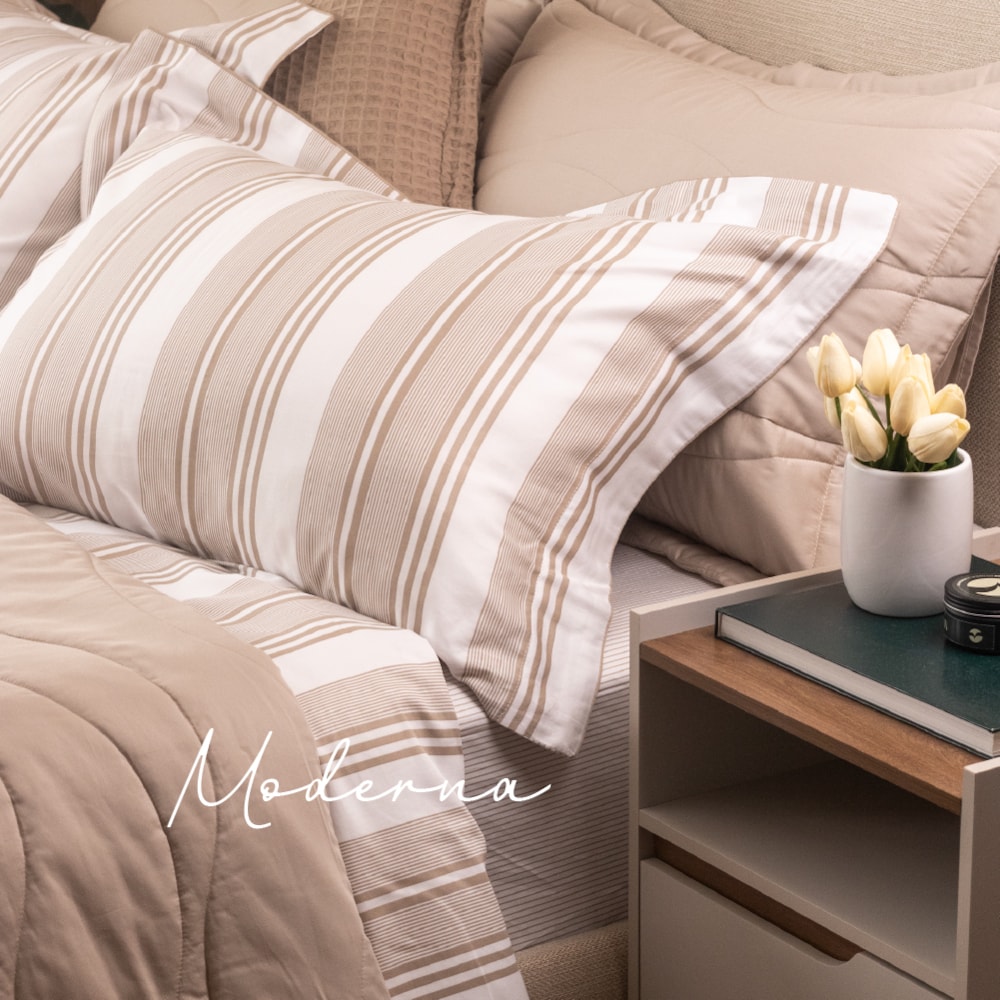 Cama de Revista Trussardi Strice + Colcha Novara