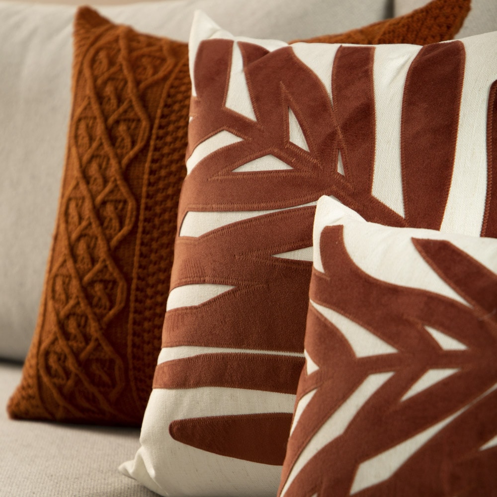 Almofada Baguete Sense Home Amazona Linho com Enchimento 35cm x 50cm (1 Peça)