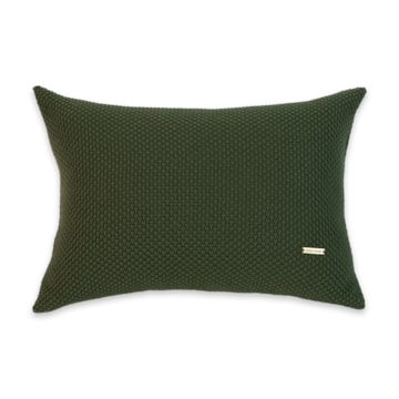 Almofada Baguete Sense Home Noronha Tricot com Enchimento 35cm x 50cm (1 Peça)