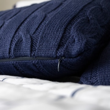 Almofada Karsten Ane Tricot  45cm X 45cm (1 Peça)