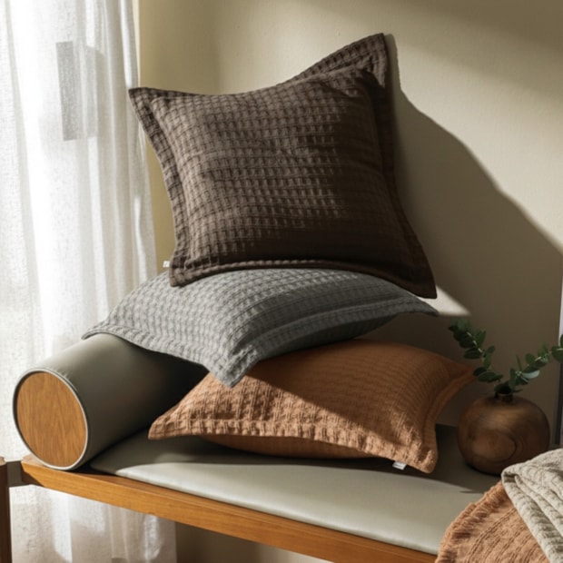 Almofada Karsten Atlanta 100% Algodão com Abas 45cm x 45cm