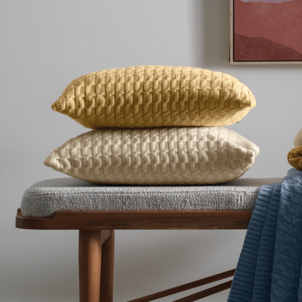 Almofada Karsten Lobato Tricot 45cm x 45cm (1 Peça)