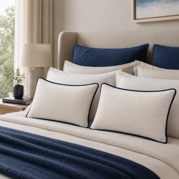 Almofada Rinzeira Belagio com Cordonê 30cm x 50cm (1 peça)