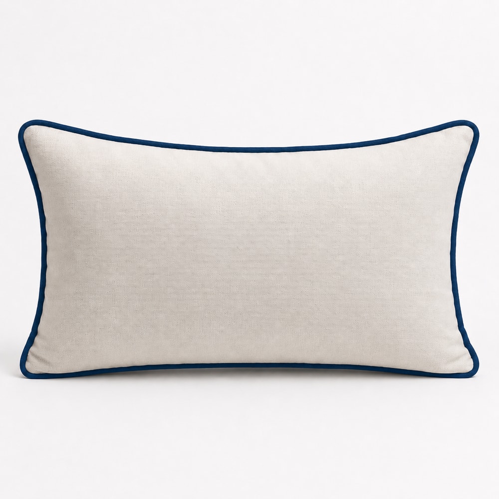 Almofada Rinzeira Belagio com Cordonê 30cm x 50cm (1 peça)