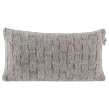 Almofada Rinzeira de Tricot Kacyumara Casa K Treliça 30cm x 50cm (1 peça)