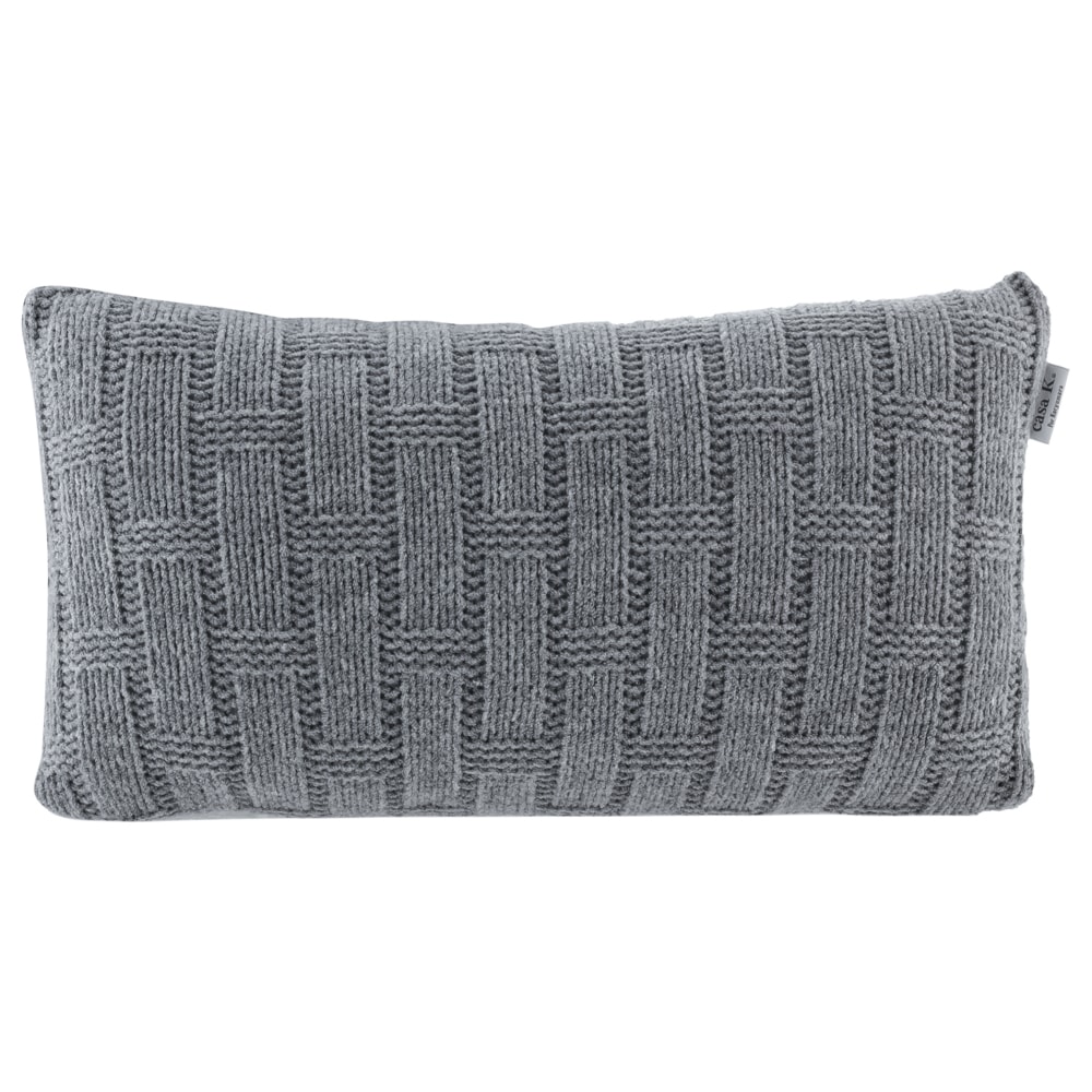 Almofada Rinzeira de Tricot Kacyumara Casa K Treliça 30cm x 50cm (1 peça)