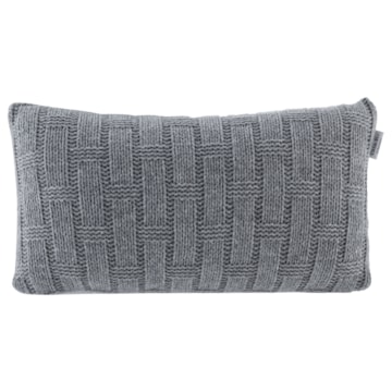 Almofada Rinzeira de Tricot Kacyumara Casa K Treliça 30cm x 50cm (1 peça)