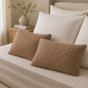 Almofada Rinzeira de Tricot Urber 30cm x 50cm (1 peça)