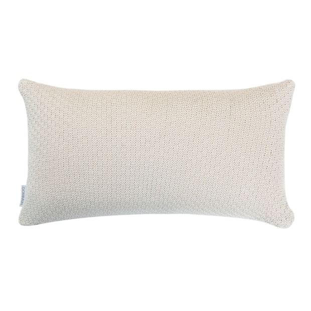 Almofada Rinzeira de Tricot Veludo Classic com Zíper 30cm x 50cm (1 peça)