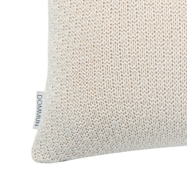 Almofada Rinzeira de Tricot Veludo Classic com Zíper 30cm x 50cm (1 peça)