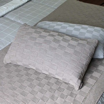 Almofada Rinzeira Kacyumara Marselha Tricot 30cm X 50cm