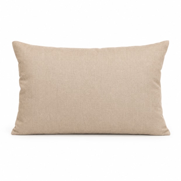 Almofada Rinzeira Textura de Linho com Zíper 30cm x 50cm (1 Peça)
