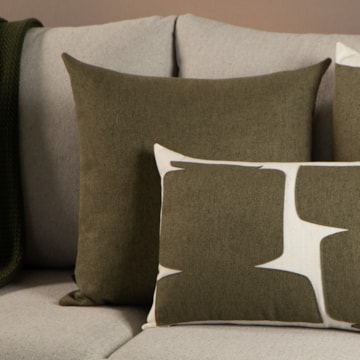 Almofada Sense Home Linho Verde com Enchimento 50cm x 50cm (1 Peça)