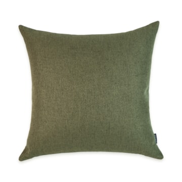 Almofada Sense Home Linho Verde com Enchimento 50cm x 50cm (1 Peça)
