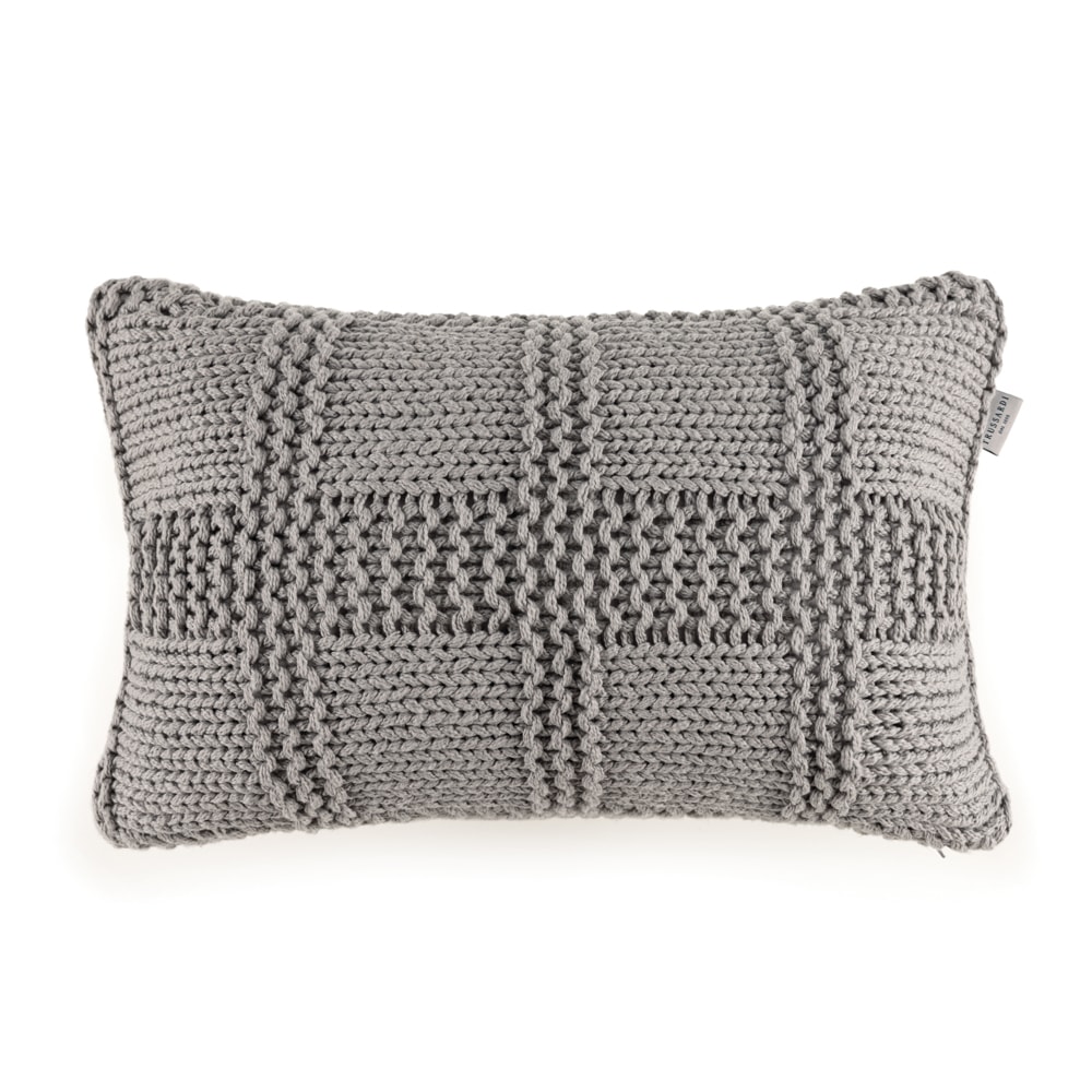 Almofada Trussardi Spini Tricot 100% Algodão 30cm x 50cm (1 Peça)
