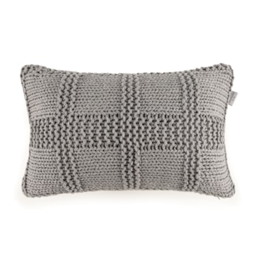 Almofada Trussardi Spini Tricot 100% Algodão 30cm x 50cm (1 Peça)