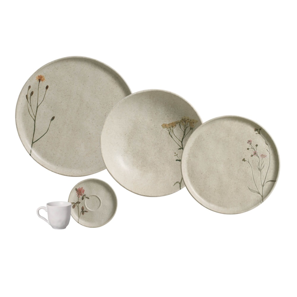 Aparelho de Jantar Porto Brasil Bio Campestre (30 Peças)