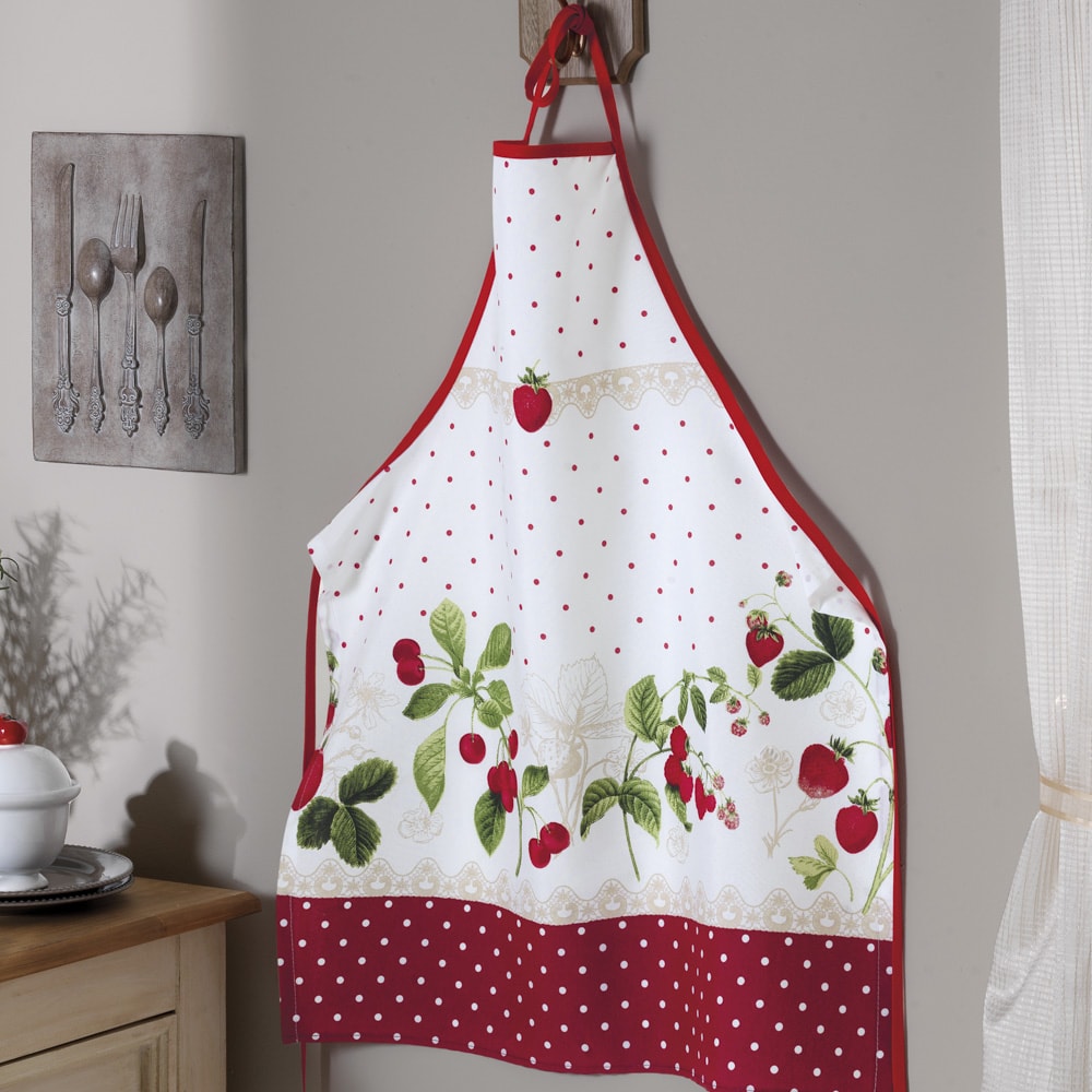 Avental de Cozinha Dohler Clean Antimanchas Iolanda c/ Tiras Ajustáveis