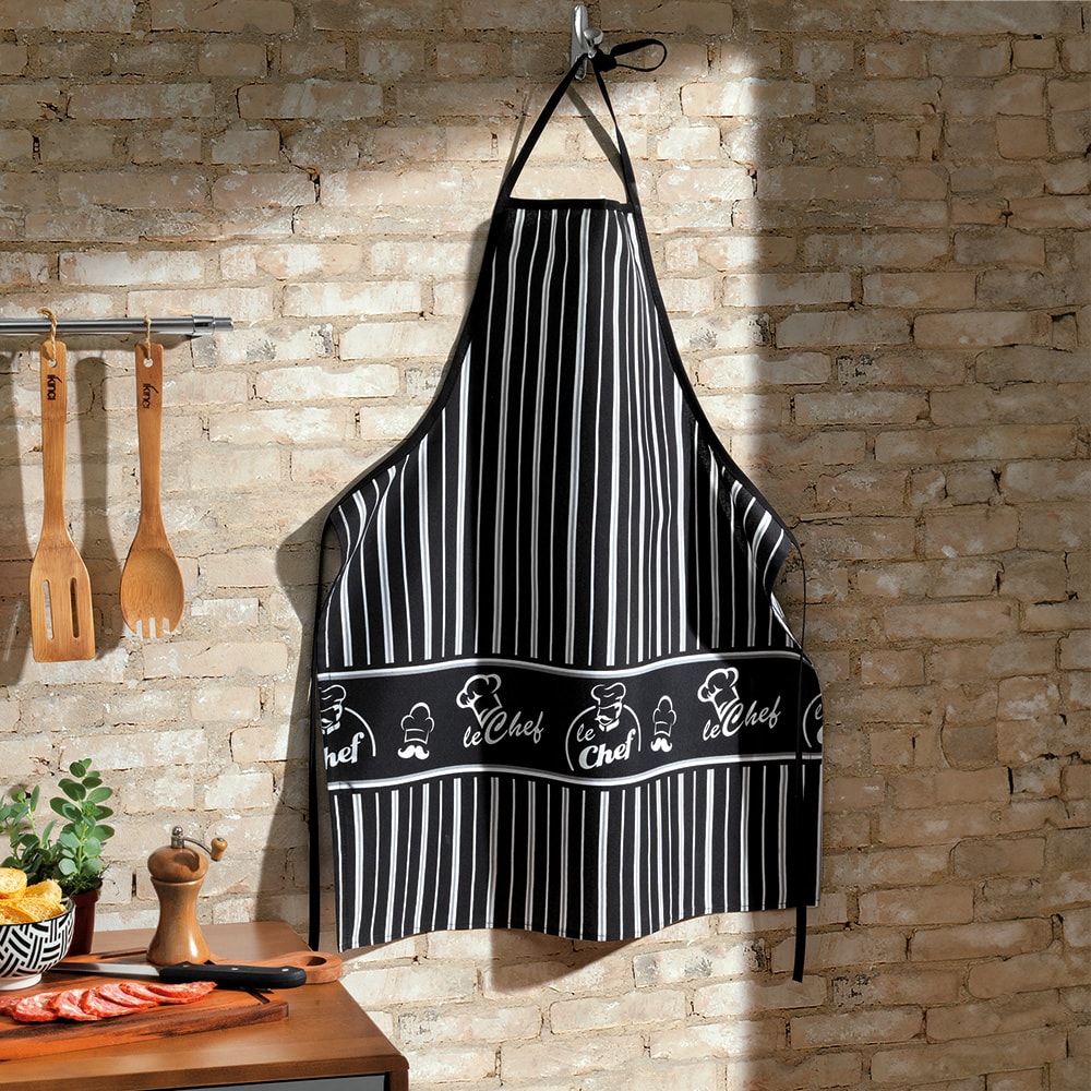 Avental de Cozinha Dohler Clean Antimanchas Le Chef c/ Tiras Ajustáveis