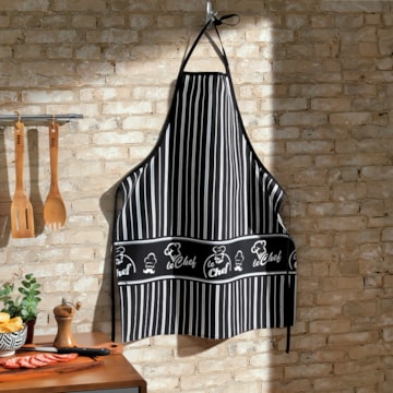 Avental de Cozinha Dohler Clean Antimanchas Le Chef c/ Tiras Ajustáveis