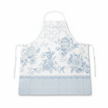 Avental de Cozinha Dohler Clean Antimanchas Pausa da Tarde c/ Tiras Ajustáveis