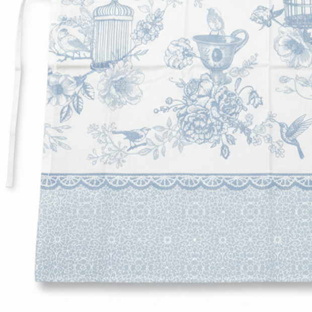 Avental de Cozinha Dohler Clean Antimanchas Pausa da Tarde c/ Tiras Ajustáveis