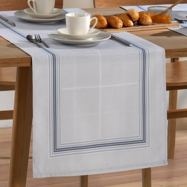 Caminho de Mesa Dohler Clean Ciel 45cm x 1,60m (1 peça)