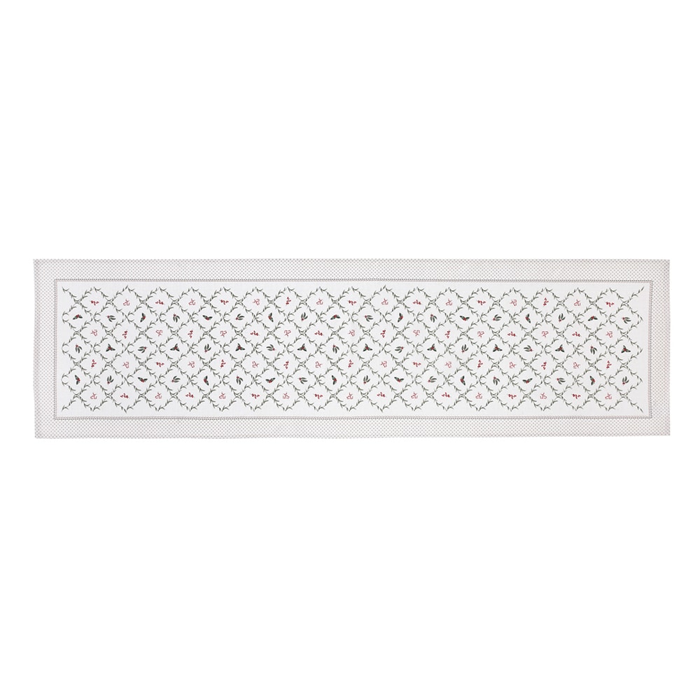 Caminho de Mesa Dohler Clean Estampado Digital Trama Natalina 45cm x 1,60m (1 peça)