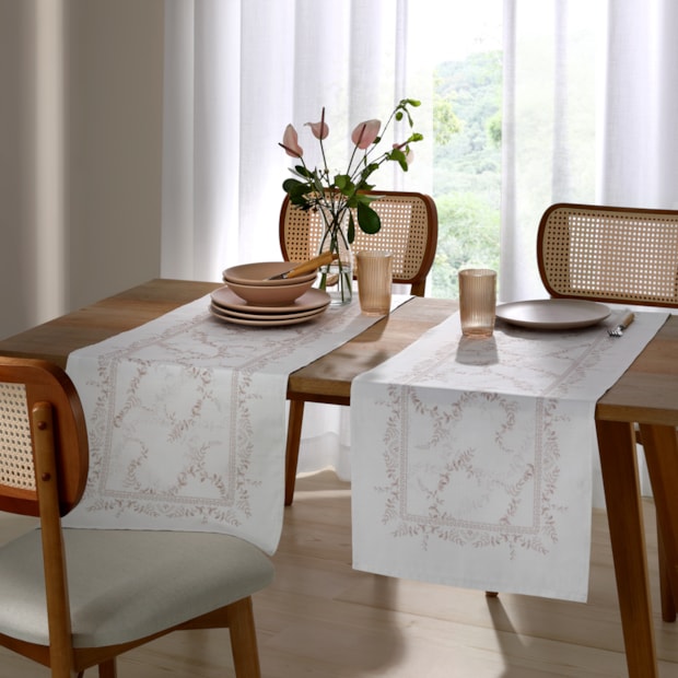 Caminho de Mesa Dohler Clean Iris 45cm x 1,60m (1 peça)