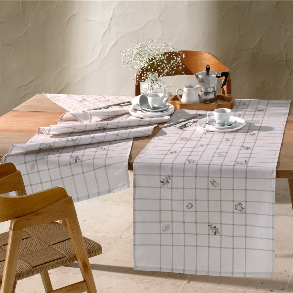 Caminho de Mesa Dohler Clean Melina 45cm x 1,60m (1 Peça)