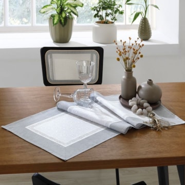 Caminho de Mesa Dohler Clean Renova Estampado Digital Alicia 37cm x 1,00m
