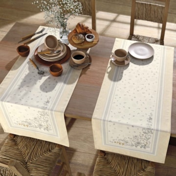 Caminho de Mesa Dohler Clean Renova Estampado Digital Anita 45cm x 1,60m