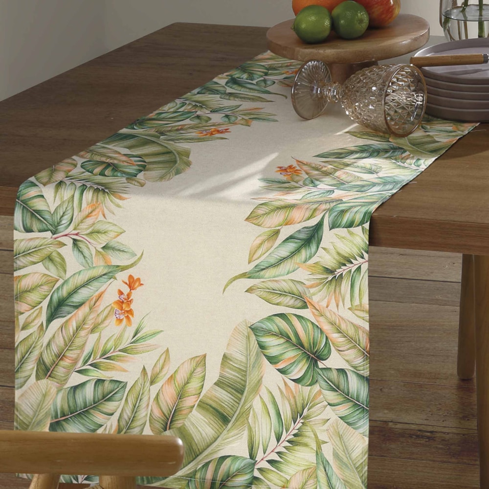 Caminho de Mesa Dohler Clean Renova Estampado Digital Hércules 45cm x 1,60m